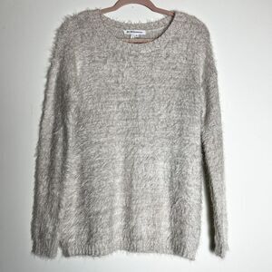 BCBGeneration Ivory Tan Soft Cozy Pullover Sweater Sz S